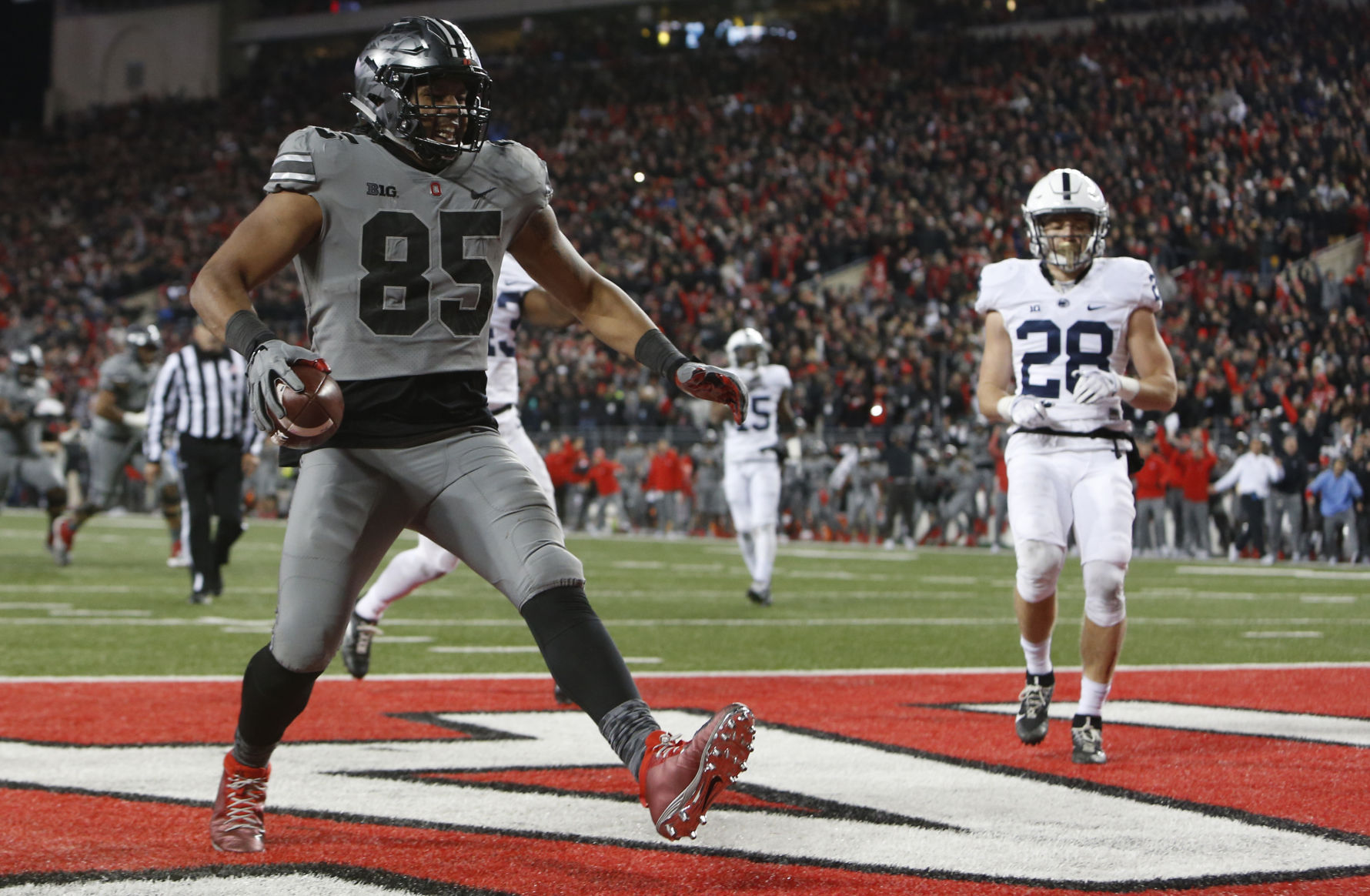 Oct. 28 - No. 6 Ohio State 39, No. 2 Penn State 38